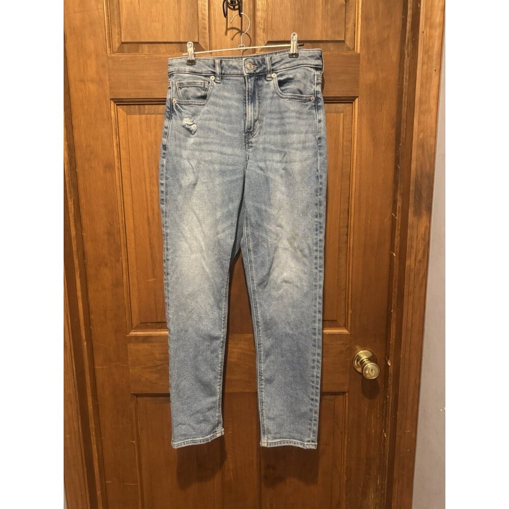 American Eagle mom jeans stretch size 2 skinny leg